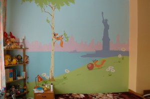 Orphelinat de Varsovie, chambre Amérique 