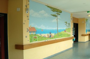 Décoration de l'Hôpital de Loëx, HUG