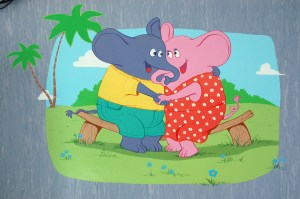 Turin 2014, chambre éléphant. détail